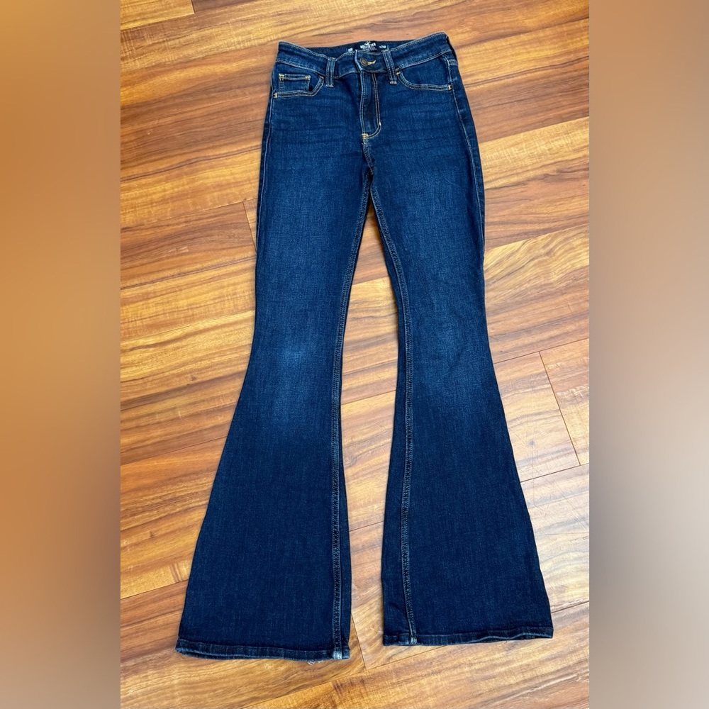 Women's Blue Flared Jeans
